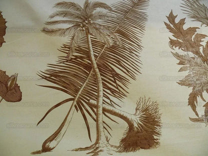 Clarence House Linen ""le Flora Danica" Coffee White