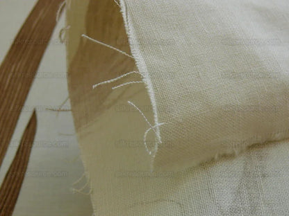 Clarence House Linen ""le Flora Danica" Coffee White