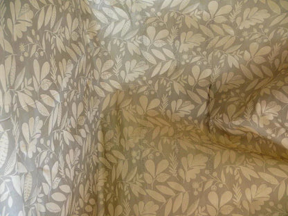 100% Silk Damask Fairy Tale Tree Of Life "grey" Thick Josef Frank MSRP USD356/Y