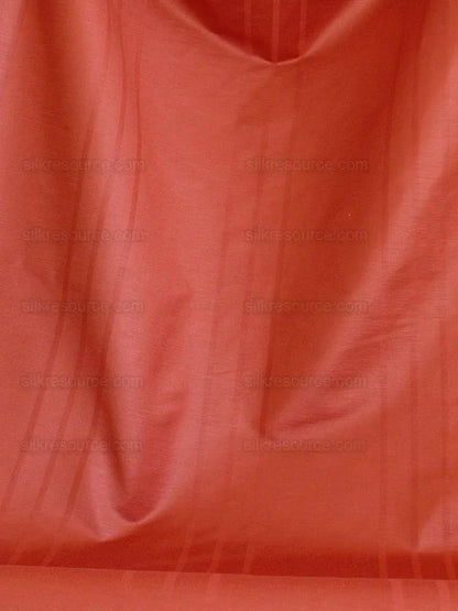 Scalamandre  Deep Rose Cotton Silk "horseguard Stripe" Bty