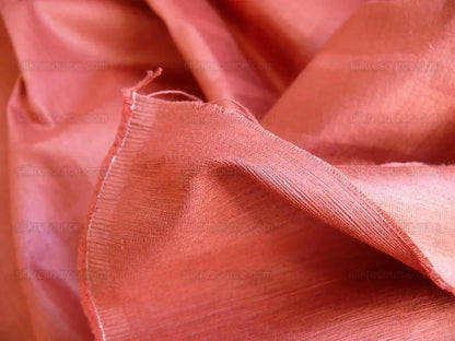 Scalamandre  Deep Rose Cotton Silk "horseguard Stripe" Bty