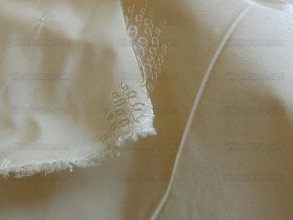 Bty 100% Silk Damask Loop Doodle "vanilla" Ecru Beige Cream MSRP USD 200+/Y