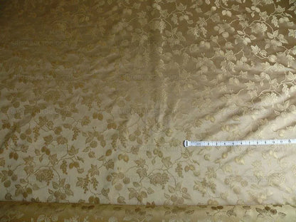 100%silk Damask Summer Berry "sunkissed" Gold Nimbus Art Nouveau William Morris