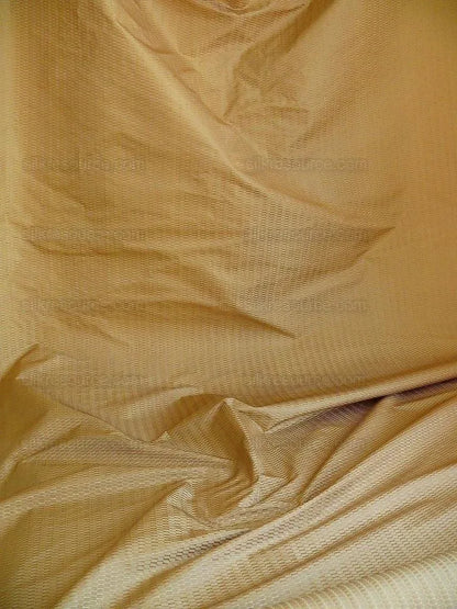 100% Silk Jacquard Oval Lozenge "wheat" Gold