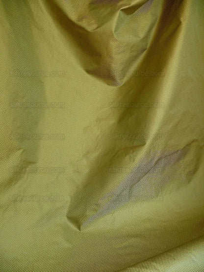 High End 100% Silk Mini Check "thyme" Green Gold Heavy! MSRP USD275/Y