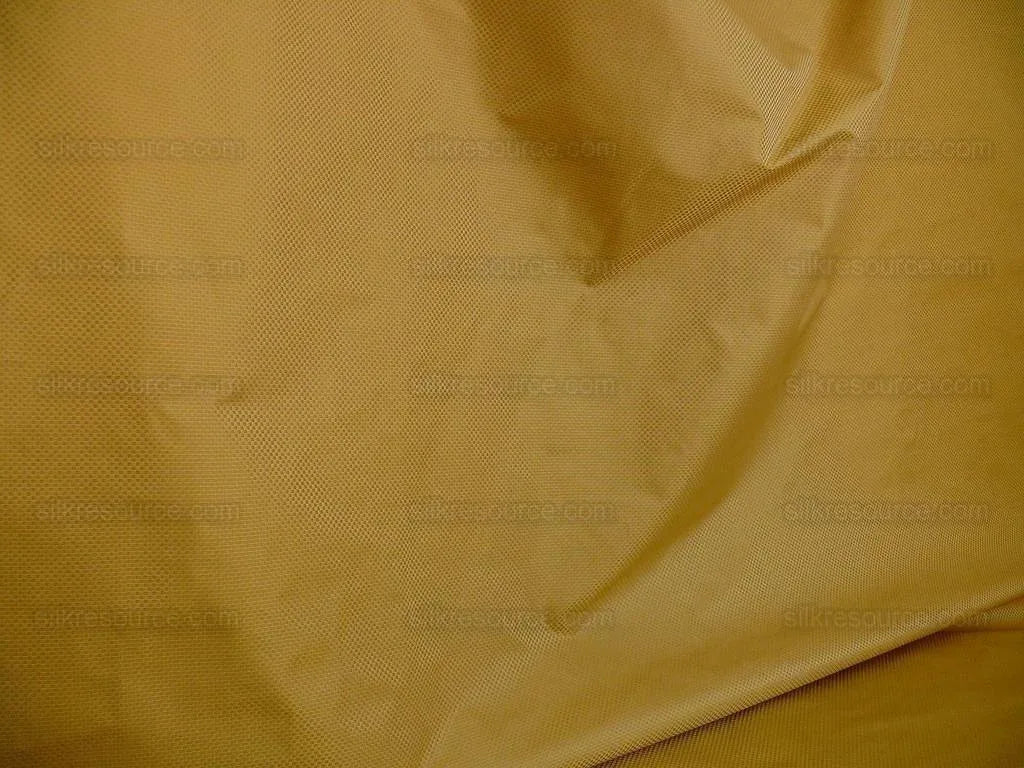High End 100% Silk Mini Check "amber" Gold Heavy! MSRP USD275/Y