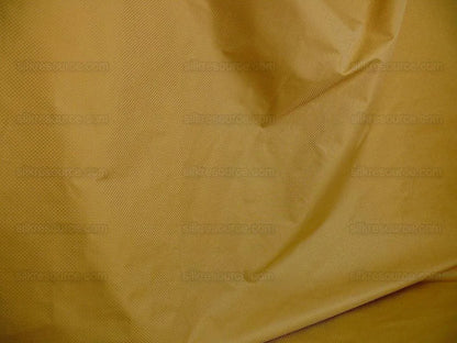 High End 100% Silk Mini Check "amber" Gold Heavy! MSRP USD275/Y
