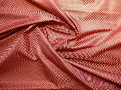 High End 100% Silk Mini Check "monarch" Red Heavy! MSRP USD275/Y