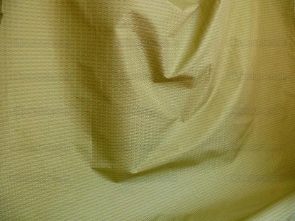 100% Silk Jacquard Oval Lozenge "marjoram" Green