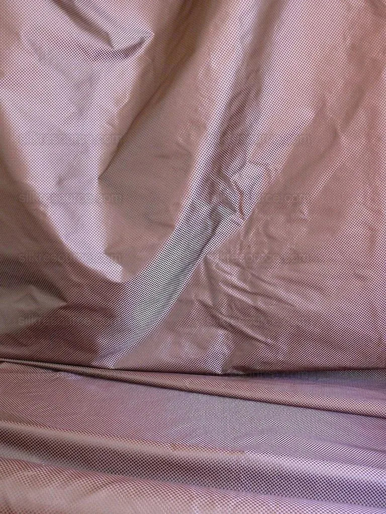 High End 100% Silk Mini Check "plum" Purple Heavy! MSRP USD275/Y