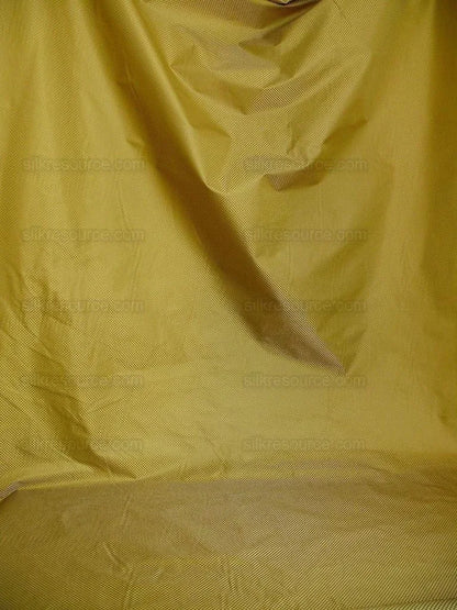 High End 100% Silk Mini Check "wheat" Gold Heavy! MSRP USD275/Y