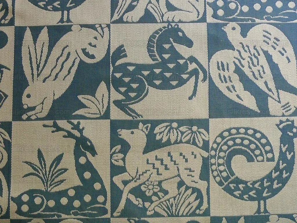 Clarence House "galeazzo" African Animal Epingle Blue