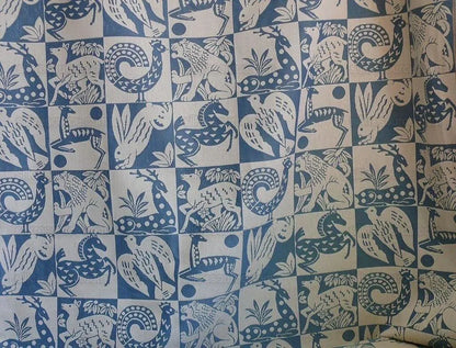 Clarence House "galeazzo" African Animal Epingle Blue