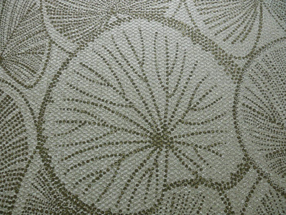 Brunschwig &amp; Fils Del Lago Tropical Print On Speckled Chenille Bty #387