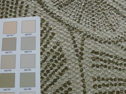 Brunschwig &amp; Fils Del Lago Tropical Print On Speckled Chenille Bty #387