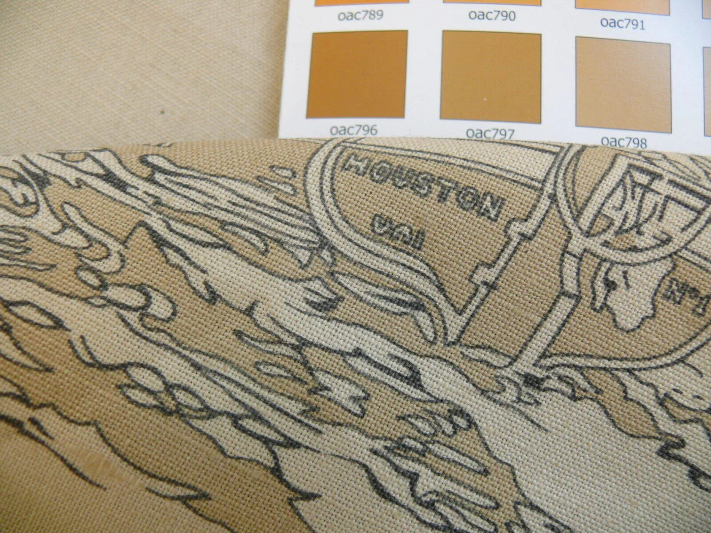 by yard Summer Hill "mariner Toile" Linen Black Natural Nautical Toile Boats Ship MSRPUSD 248/y
