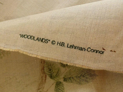 By Yard Schumacher Woodlands Hb Lehman Connor Pine Maple Cypress Tree Linen MSRP USD 196/Y (#560)