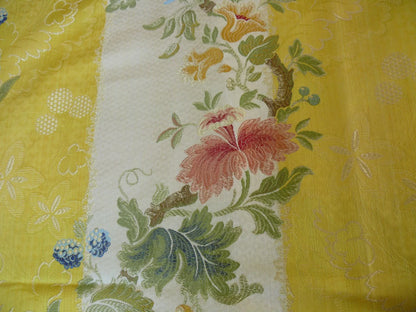 Scalamandre Colony Villa Lante Stripe Multi on Sky Blue Renaissance Classic MSRP USD 578/y