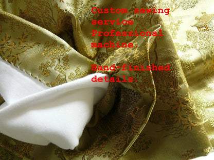 Sewing Only: Custom Sewing &amp; Design--- Drapery 6 Panels With Lining &amp; Interlining
