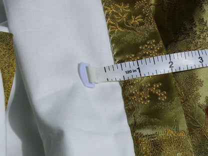 Custom Sewing &amp; Design---2 pillows custom made with Scalamandre Tipperary Check Celadon and Cream Plaid Check Silk Green White