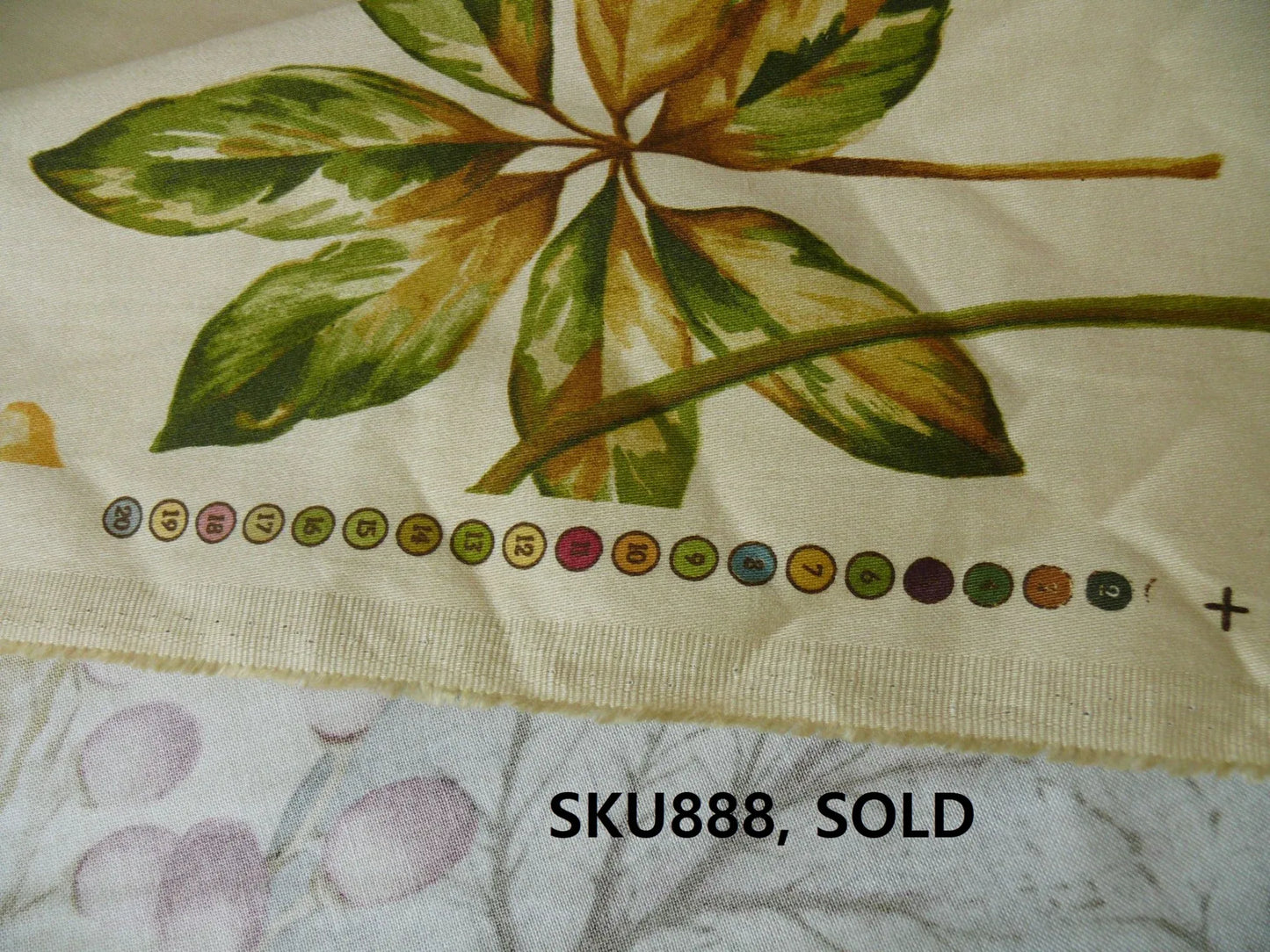 HiEND HF. HOME EMOTION FRUIT COCKTAIL TROPICAL CALADIUM 20 SCREENS! 8.8YDS