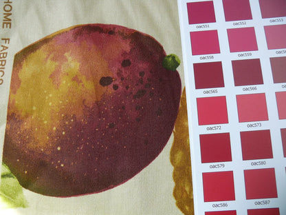 HiEND HF. HOME EMOTION FRUIT COCKTAIL TROPICAL CALADIUM 20 SCREENS! 8.8YDS