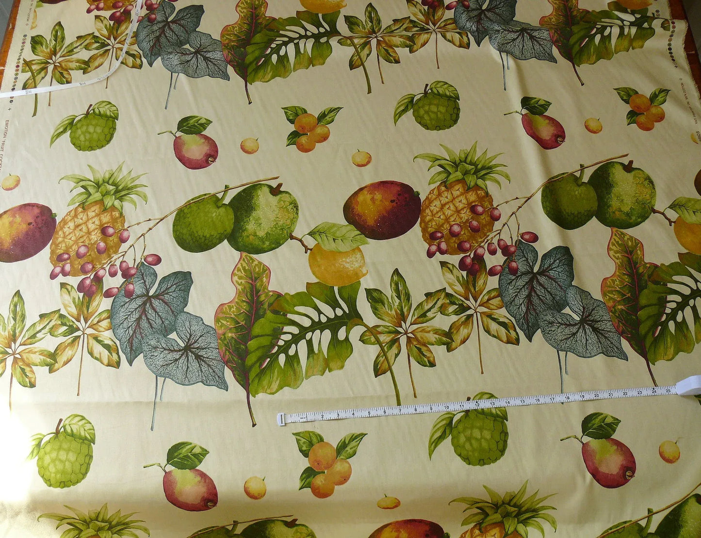 HiEND HF. HOME EMOTION FRUIT COCKTAIL TROPICAL CALADIUM 20 SCREENS! 8.8YDS