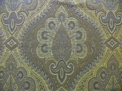 Bty Scalamandre Kismet Yellow Brown Intricate Wool Jacquard MSRP USD180/y