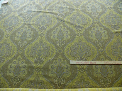 Bty Scalamandre Kismet Yellow Brown Intricate Wool Jacquard MSRP USD180/y