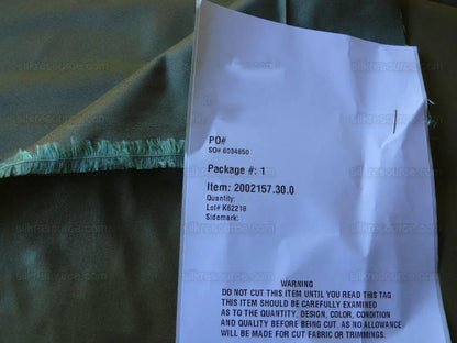 By Yard Lee Jofa Palais Silk Taffeta Olive Green 100% Silk MSRP USD 198/Y