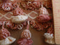 by yard Scalamandre Muriel Tassel Fringe Silk Pink White MSRPUSD159/Y