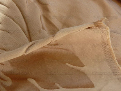 Clarence House Cosette Sand Silk &amp; Cotton Satin Damask MSRP USD 334/Y