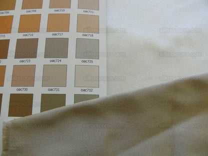 Clarence House Monceau Double Faced Duchess Satin Silk Cream/beige