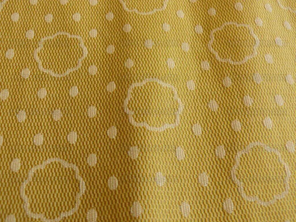 1yard Scalamandre Reveillon Unito Giallo Golden Clouds &amp; Dots Colony MSRP USD 405/Y