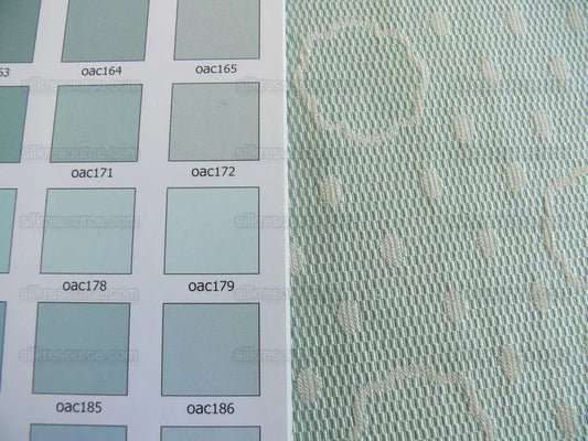 Scalamandre Reveillon Unito Cielo Aqua Blue Clouds &amp; Dots Colony MSRP USD 405/Y