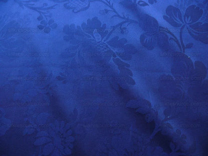 Kravet Stunning Damask Jacobean Floral In Deep Indigo Blue Bty MSRP USD150/y