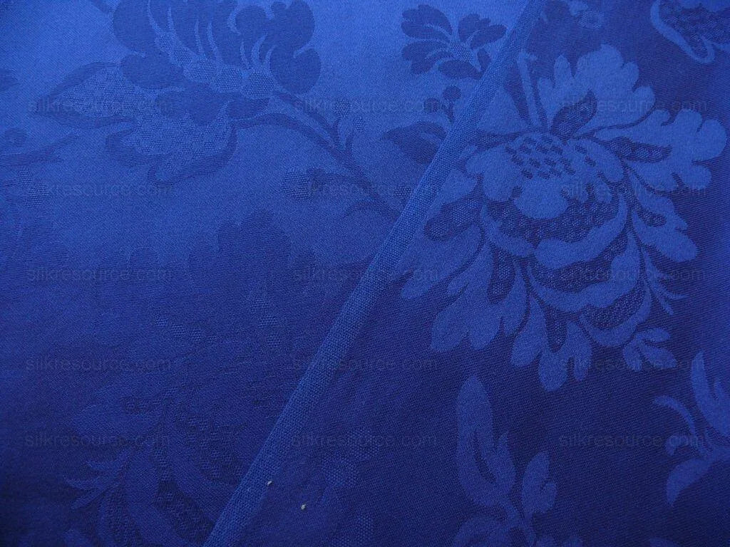 Kravet Stunning Damask Jacobean Floral In Deep Indigo Blue Bty MSRP USD150/y