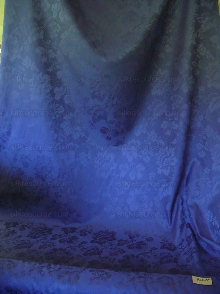 Kravet Stunning Damask Jacobean Floral In Deep Indigo Blue Bty MSRP USD150/y