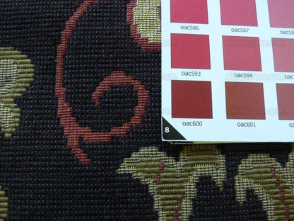 Clarence House Ithaque Mythical Animal On Black Bty