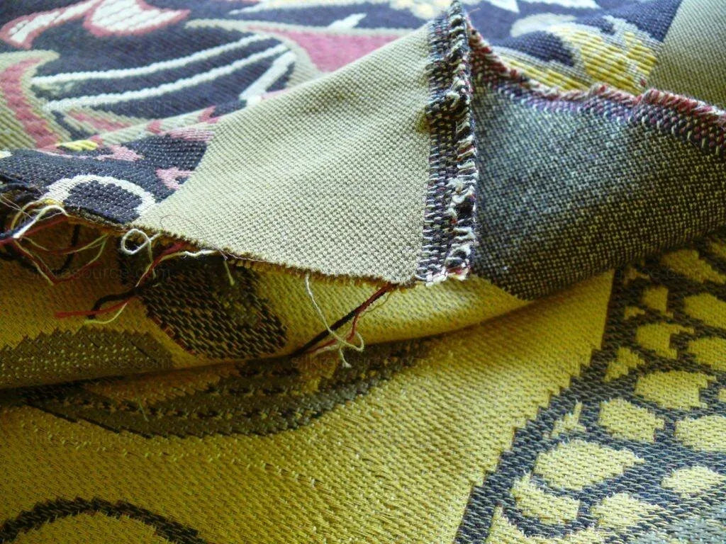 Clarence House Ithaque Mythical Animal On Black Bty