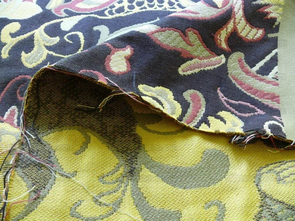 Clarence House Ithaque Mythical Animal On Black Bty