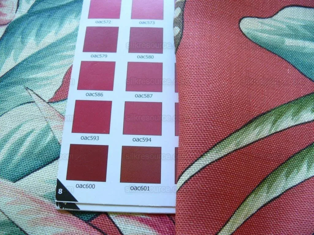 Clarence House Mala Mala Linen Print Multi Color On Red Bty