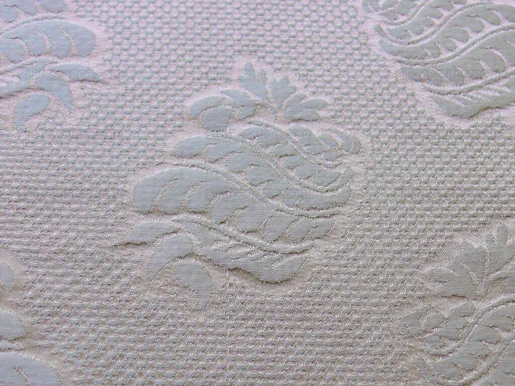 By Yard Scalamandre Peach Atlantis Nautical 100% Silk Sea Shell Pink
