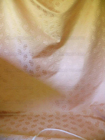 By Yard Scalamandre Peach Atlantis Nautical 100% Silk Sea Shell Pink