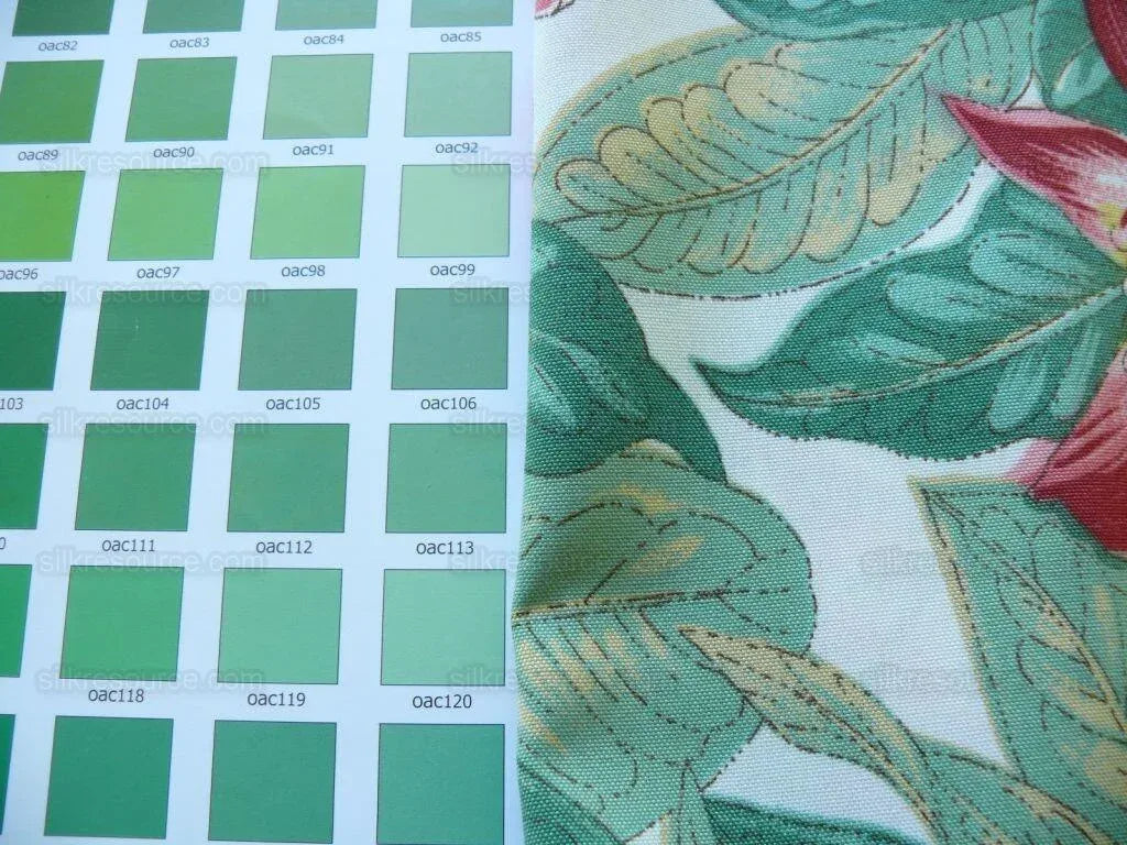 Brunschwig & Fils Granada Adaptation Printed Rhododendron