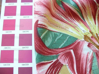 Brunschwig & Fils Granada Adaptation Printed Rhododendron