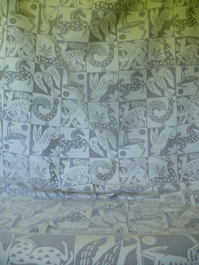 Clarence House "galeazzo" African Animal Epingle Grey Silver Bty