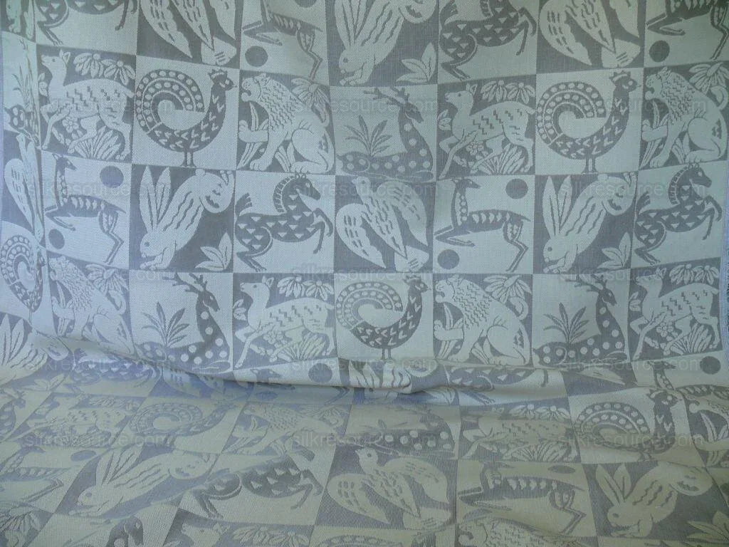 Clarence House "galeazzo" African Animal Epingle Grey Silver Bty