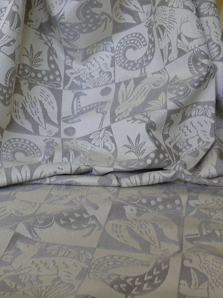 Clarence House "galeazzo" African Animal Epingle Grey Silver Bty