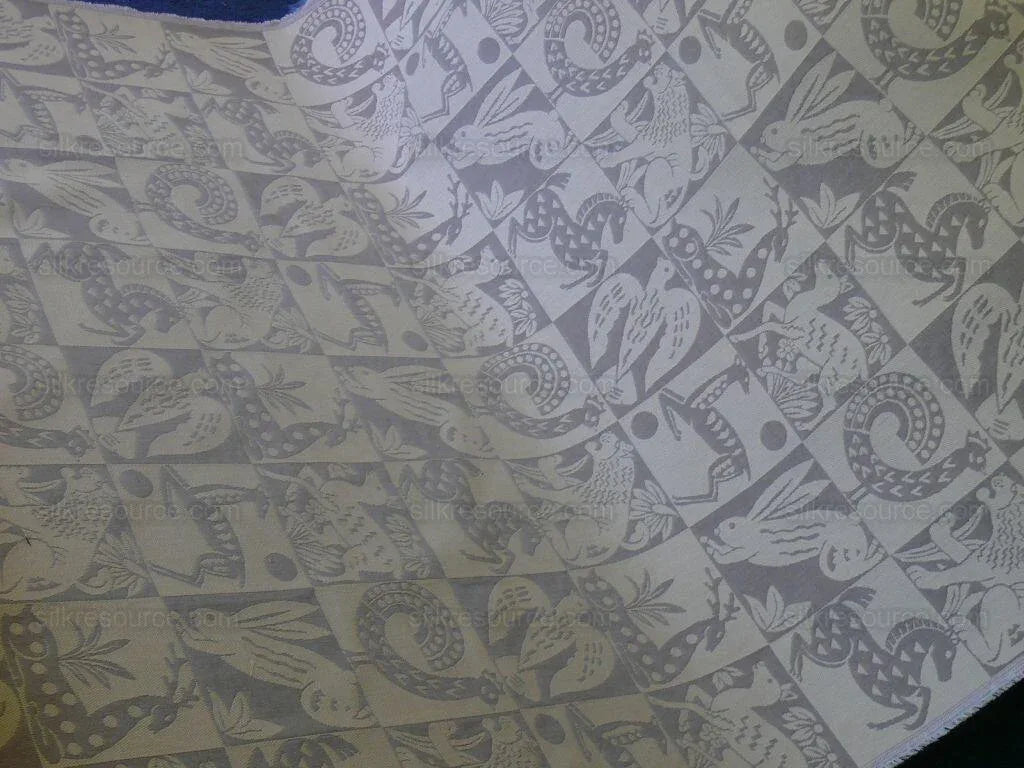 Clarence House "galeazzo" African Animal Epingle Grey Silver Bty